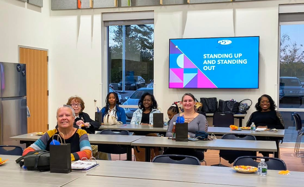 STANDING UP and STANDING OUT